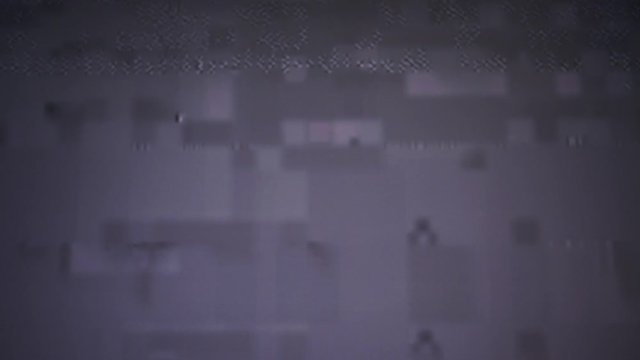 Lost signal VHS glitches and static noise color background with light TV and monitor static lines are random and looping,