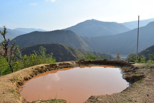 Beautiful scenery of Tamor River Nepal.The Tamor river is one of the major rivers of Nepal