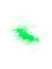 Green watercolor explosion texture