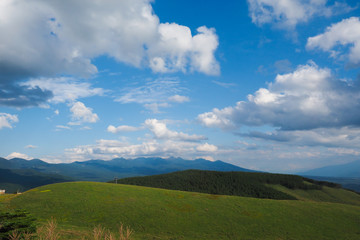 中部高地、八ヶ岳山麓、長野県