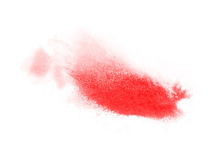 Obraz premium Beautiful red explosion background