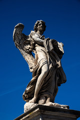 Statue on Sant'Angelo bridge