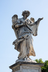 Statue on Sant'Angelo bridge