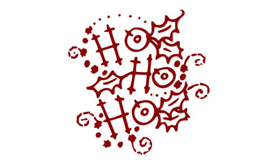 Christmas greeting card for holiday design