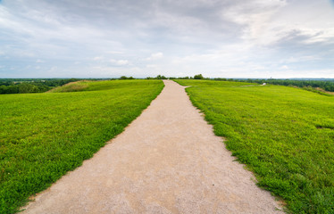 On top of Cahokia Mounds State Historic Site