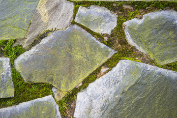 Old brick wall background. Free space for text and design. Vintage Brick Wall Background.