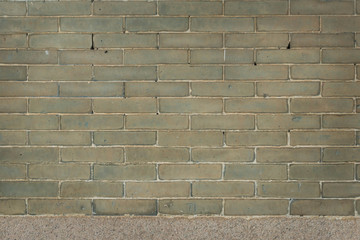 Old brick wall background. Free space for text and design. Vintage Brick Wall Background.