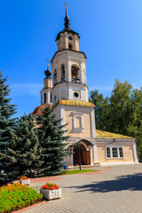 Fototapeta na wymiar Planetarium in former Nikolo-Kremlin Church(18th century) in Vladimir, Russia. Golden ring of Russia