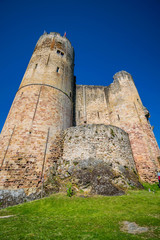 Naklejka premium Najac, Aveyron, Occitanie, France.