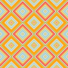 Abstract background with rhombus. Seamless geometry pattern
