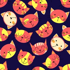 Cute cat pattern