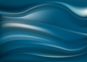 Wave Creative Background vector image design