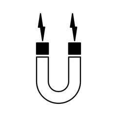 Magnet Icon Vector Simple Design