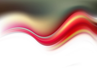 Wave Creative Background vector image design