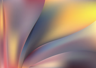 Wave Creative Background vector image design