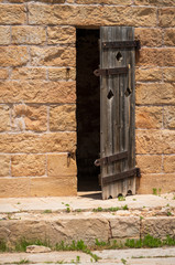 Prison Door at Fort Union National Monument