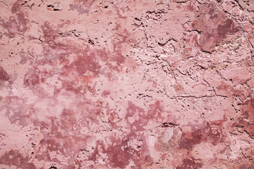 Old red grungy concrete wall texture