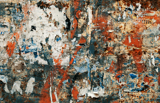 Old Urban Street Billboard © misu
