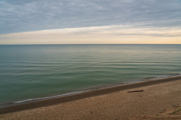 Coastline at Indiana Dunes National Park