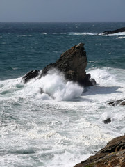 Bretagne - côte sauvage de la presqu'île de quiberon