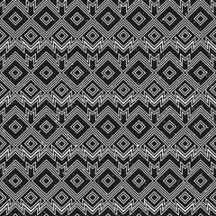 Vintage monochrome geometric pattern with grunge effect.