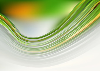 Curve Creative Background vector image design