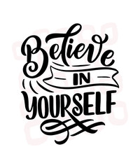 Treat yourself lettering. Vector quote for blog or sale. Time to something nice. Beauty, body care, premium cosmetics, delicious, tasty food, ego. Modern calligraphy. Design print