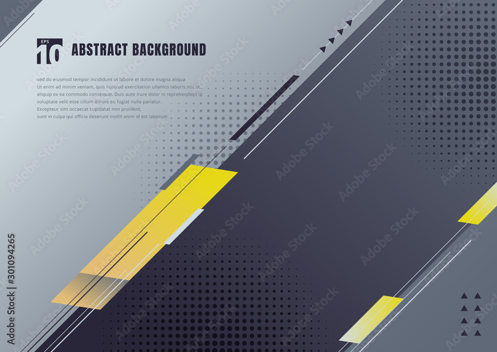 Poster abstract template geometric diagonal elements background.