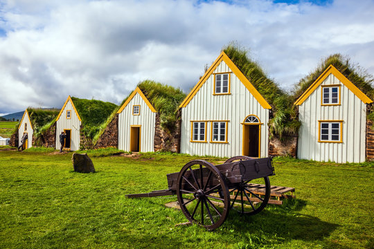 The village of old houses