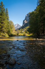 Mountain Landscape Vista at Kings Canyon National Park