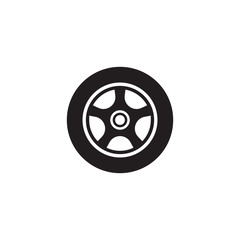 car wheel vector icon design