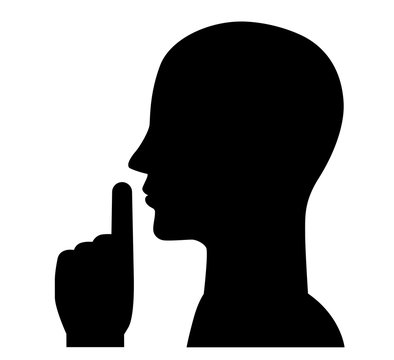 recommend clip art: サイレントのジェスチャー
