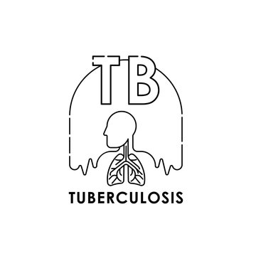 Tuberculosis - Medical Lungs Vector illustration