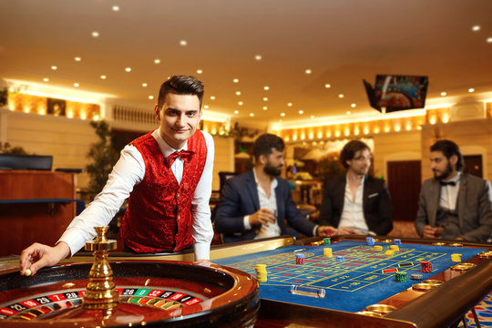 Dealer Casino stock photos and royalty-free images, vectors and illustrations | Adobe Stock