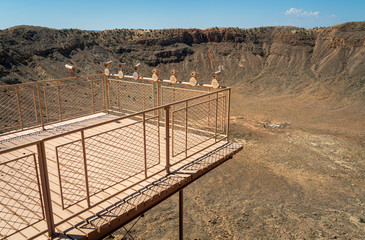 Overlook of the Caynon at Meteor Crater