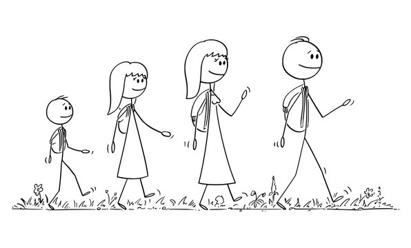 Stick Figure Family Walking Images – Browse 44,884 Stock Photos, Vectors,  and Video | Adobe Stock