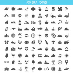 Collection spa icons