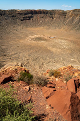 Overlook of the Caynon at Meteor Crater