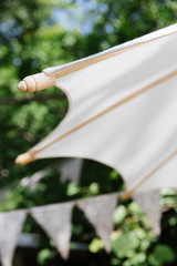 umbrella on background of sky