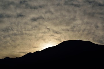 恵那山からの日の出