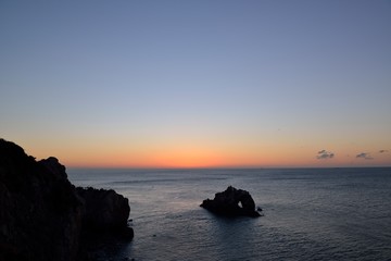 伊良湖岬からの日の出