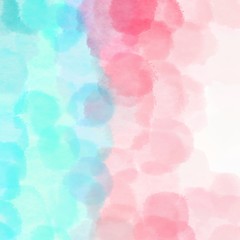 square graphic with magic style pastel pink, pale turquoise and aqua marine background with space for text or image