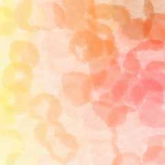 square graphic with shiny clouds peach puff, light salmon and sandy brown background with space for text or image