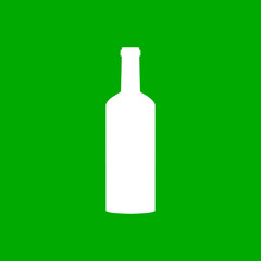 Flasche und Hintergrund