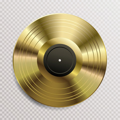 vinyl gold blank