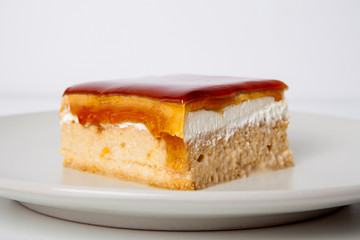 Turkish Traditional Caramel Trilece Dairy Dessert Cake