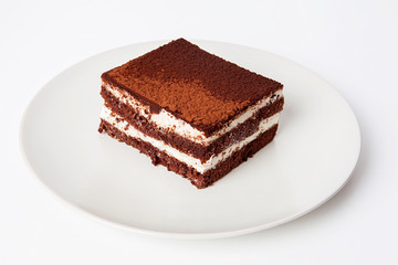 Prepared for special occasions, delicious and beautiful cake tiramisu