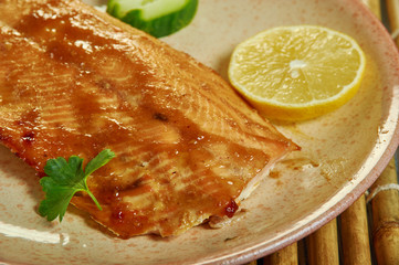 Cajun Brown Sugar Salmon