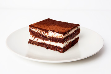 Prepared for special occasions, delicious and beautiful cake tiramisu