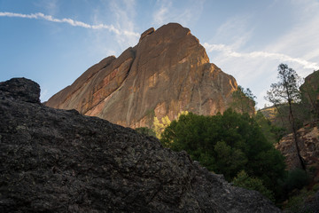 Massive Rock Wall at Pinnacles National Park